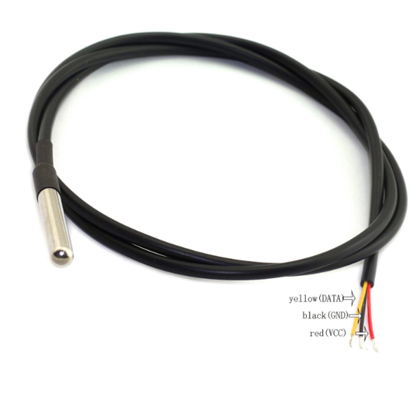 DS18B20 Stainless Steel Temperature Probe